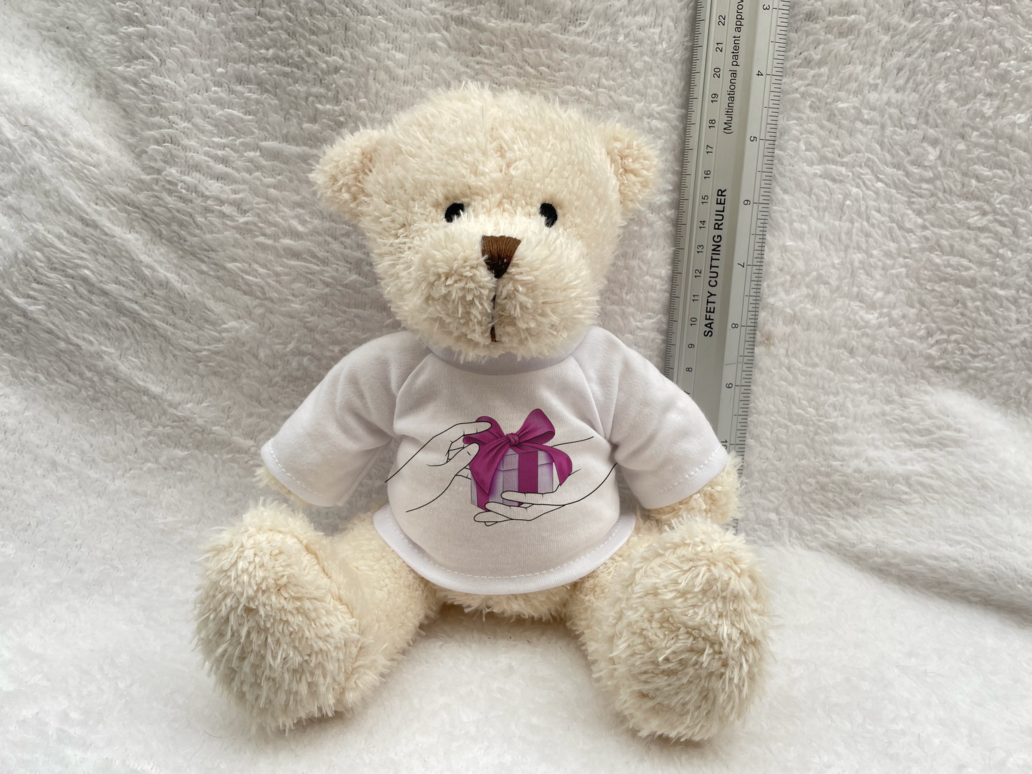 Flower Girl Thank You Gift. Teddy Bear Gift Set for Bridesmaids.