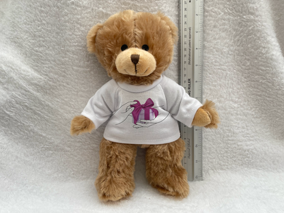 Flower Girl Thank You Gift. Teddy Bear Gift Set for Bridesmaids.